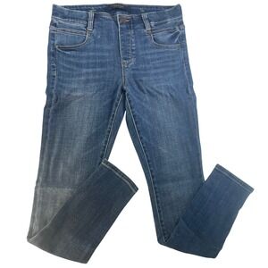 Liverpool The Skinny Jeans Womens Blue Stretch Denim Cowgirl Boot 4/27